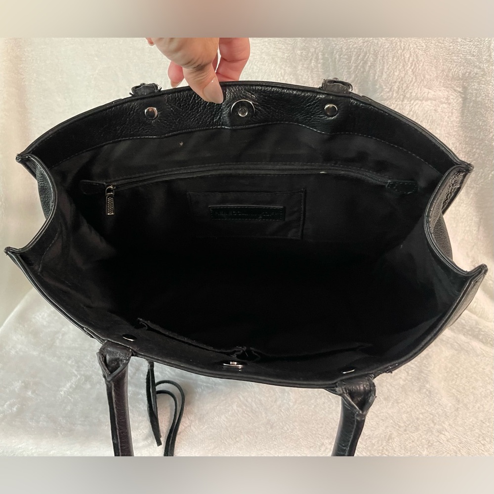 Rebecca Minkoff Megan black leather tote - Picture 5 of 9